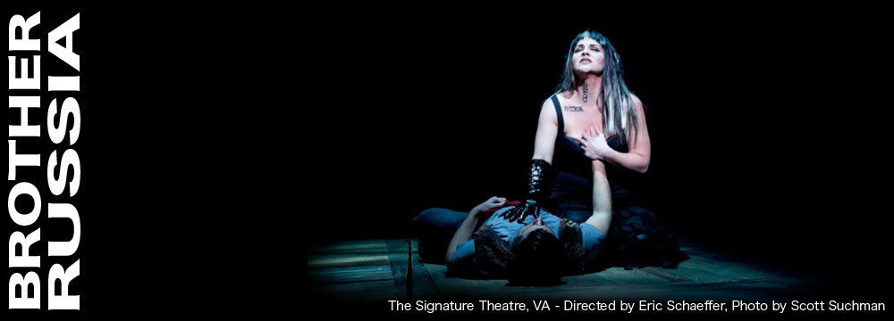 BROTHER RUSSIA at Signature Theatre, VA.  Directed by Eric Schaeffer.  Photo by Scott Suchman.